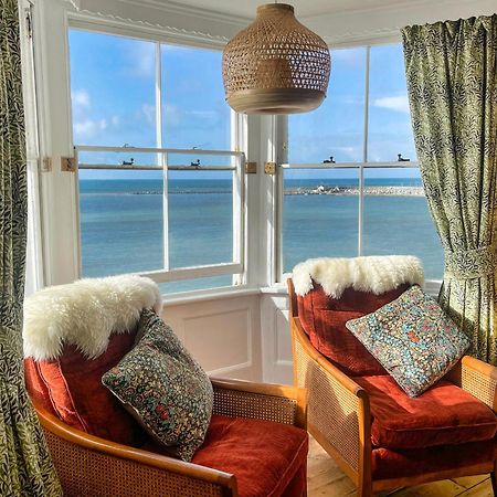 Bell Cliff House Villa Lyme Regis Bagian luar foto