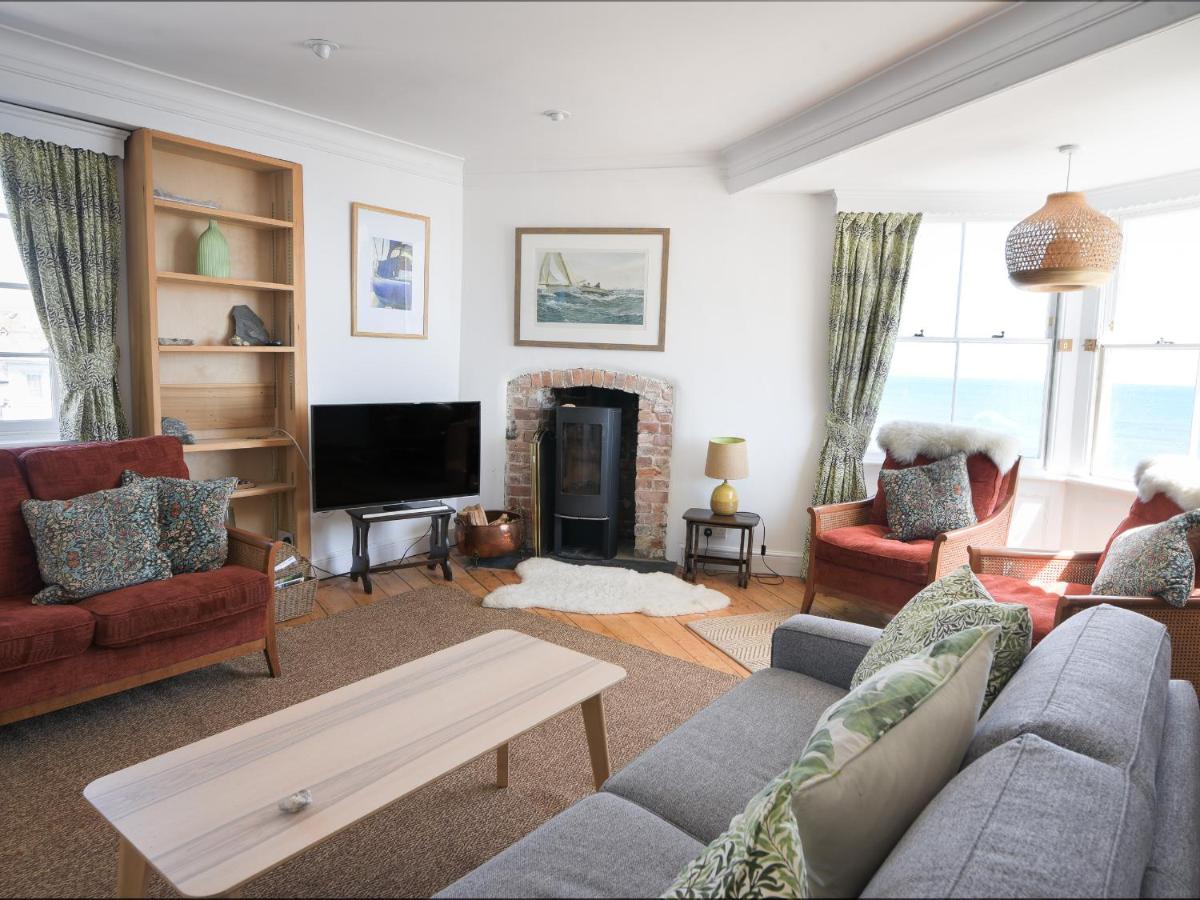 Bell Cliff House Villa Lyme Regis Bagian luar foto